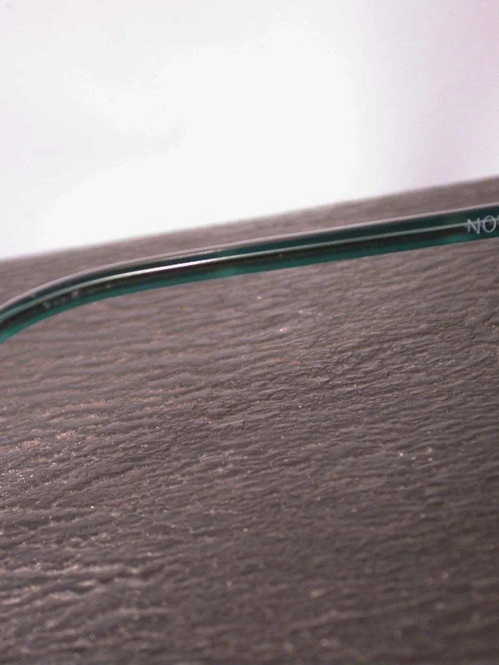 Authentic Anne et Valentin Lunettes Amber Green Eyeglasses Made in France